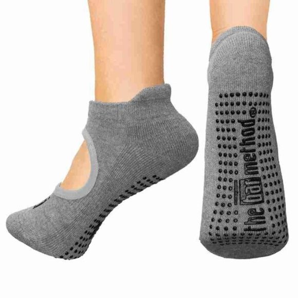 The Bar Method Open Top Grip Socks - M - Picture 1 of 3